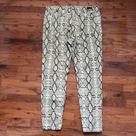 Blue Revival Python Print Straight Leg Stretch Denim - Picture 4 of 5